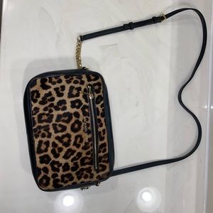 Michael Kors leopard crossbody